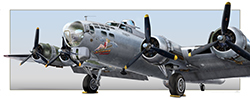 B-17 Aluminum Overcast (10x25)