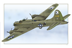 B-17 Ol' Scrapiron (12x18)