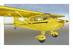 Piper PA-15 Vagabond (12x18)
